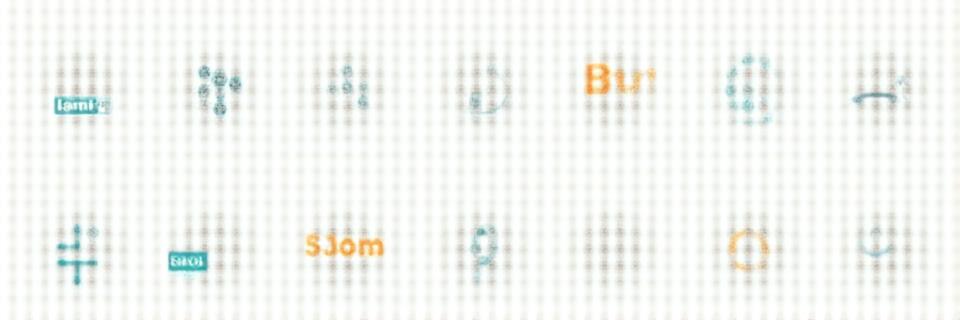 Mosaico de selos e badges de certificação de frameworks de impacto social, como IMP, SROI, ODS e B Corp, dispostos em um arranjo profissional e reconhecível.