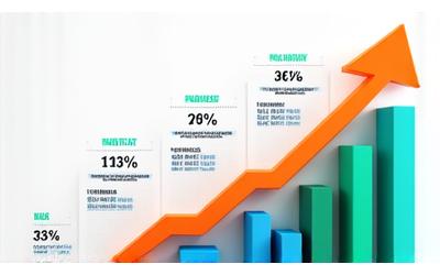 Gráfico de sucesso com 95% de aprovação e pilares de recursos