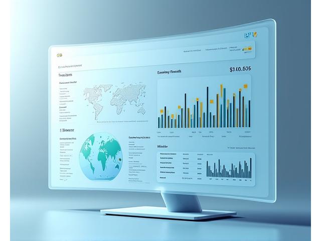 Uma tela de dashboard digital com gráficos e dados sobre empregabilidade de jovens, mostrando KPIs como taxa de sucesso, evolução salarial e impacto territorial. Design clean e profissional, com cores da marca.